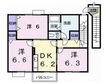 綾歌郡宇多津町岩屋の間取図