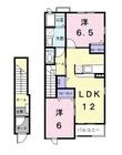写真：観音寺市三本松町１丁目 2階202の間取図