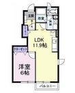 三豊市詫間町松崎の間取図
