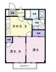 ロマネスクローズ Bの間取図