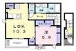 観音寺市柞田町の間取図