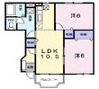 セラサス・ヴィラBの間取図