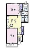 アクティ北鴨ⅡB の間取図