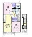 レユスィ-トY Ⅱの間取図