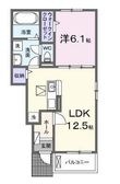 丸亀市川西町南の間取図