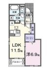 ソノクラッセ Aの間取図