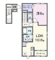 ソノクラッセ Bの間取図