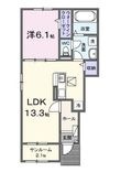 ベルクビューの間取図