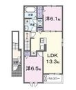 ベルクビューの間取図