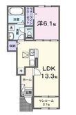 丸亀市飯山町真時の間取図