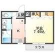 サフィアーレBの間取図