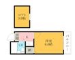 レオパレス春木第3の間取図