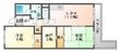 パレエトワールの間取図