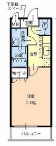 フジパレス ピーノの間取図