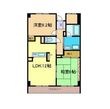 ロイヤルフラット壱番館の間取図