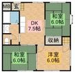 サザンコートの間取図