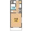 写真:ラヴィアン21 4階405の間取図
