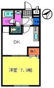 リヴェール弐番館の間取図