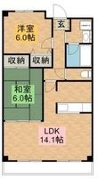 ロイヤルヴェール山下の間取図