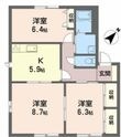 リバーサイド忠岡の間取図