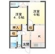 高月マンションの間取図