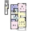 岸和田市磯上町５丁目の間取図