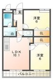 サンライズ・フジの間取図