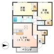 サニーメゾンの間取図