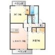 コンフォヴェールの間取図