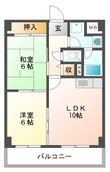ヴェルジュール21の間取図