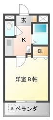 プロスパーハイツ古市の間取図