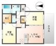 ヴィスタリアハイムAの間取図