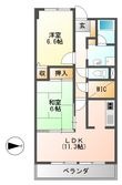 ステラコートの間取図