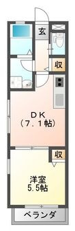 スワンズガーデンの間取図