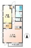 スワンズガーデンの間取図