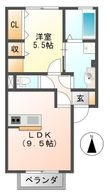 サンク藤貴の間取図