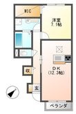 ヴィスタリアオストの間取図