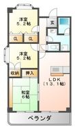 パラッツォドゥエの間取図