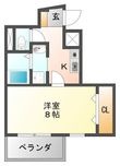 アベニュー岡の間取図