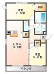 アドラブールの間取図