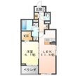 レジオンス阪杉の間取図