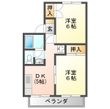 星野ハイツの間取図
