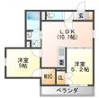 クリエオーレ誉田の間取図