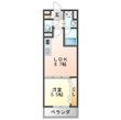 クリエオーレ誉田(ペット飼育可能)の間取図