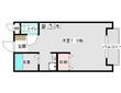 ベルリード柏原の間取図