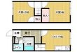 レオパレス田辺の間取図