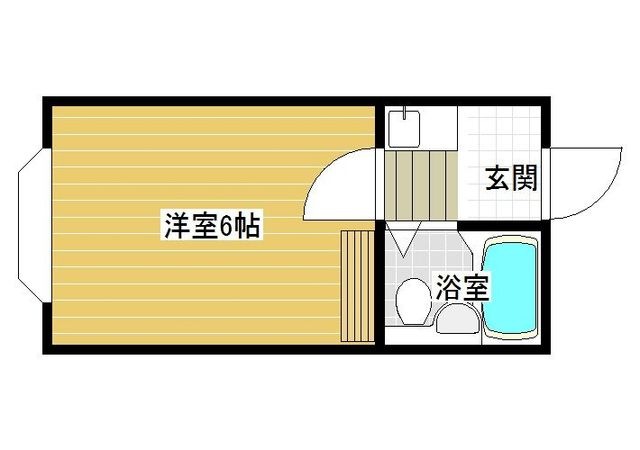 拡大写真:シティライフ柏原 3階303の間取り