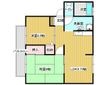 サンビレッジオクノDの間取図