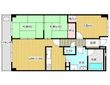 グリーンベールヒル柏原の間取図