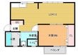 第1コーポ平野の間取図
